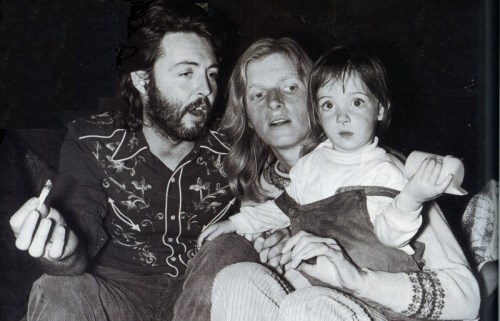 Paul and Linda McCartney