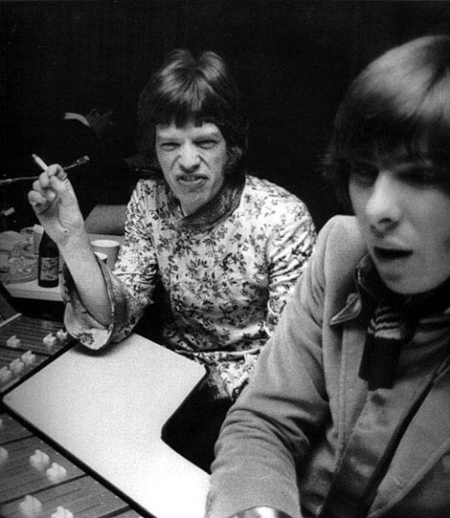 glyn johns with mick (or vice versa)