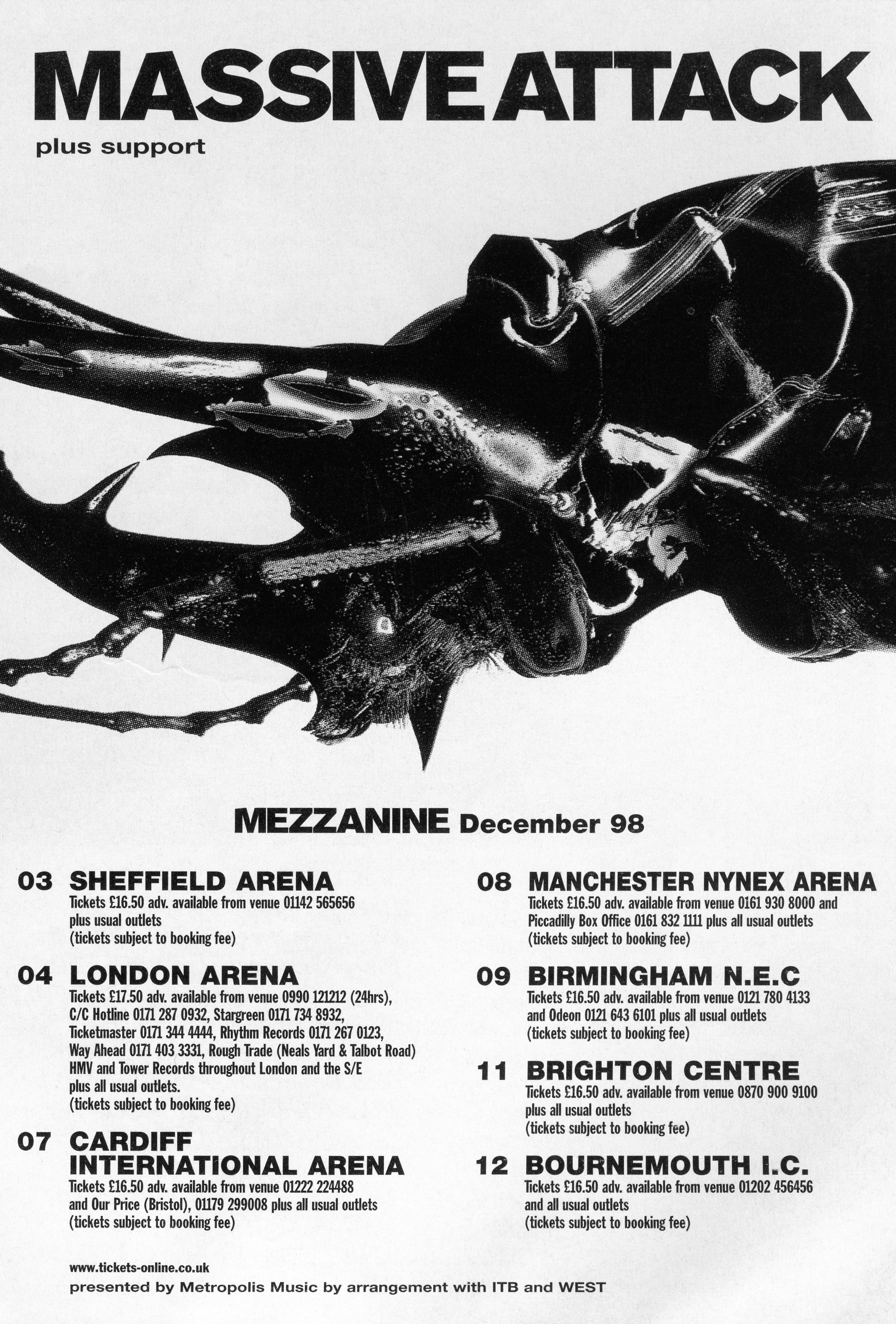 massive attack hit the road | chained and perfumed