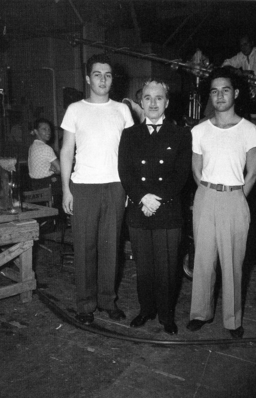 Syd (at left) with Verdoux and Chas jr Syd (at left) with Verdoux and Chas jr