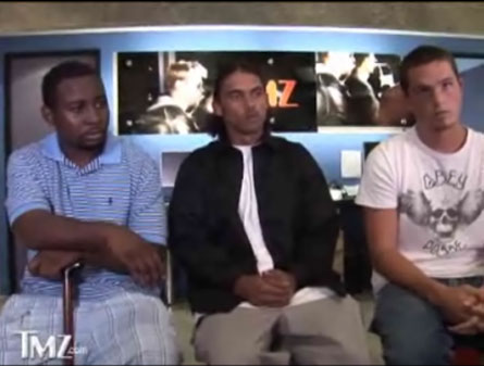 Lohan's three random dudes