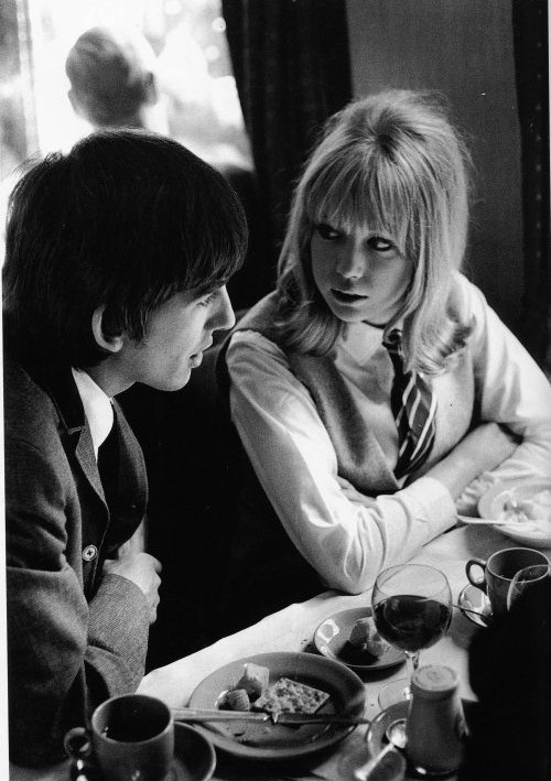 George and Patti A Hard Day's Night