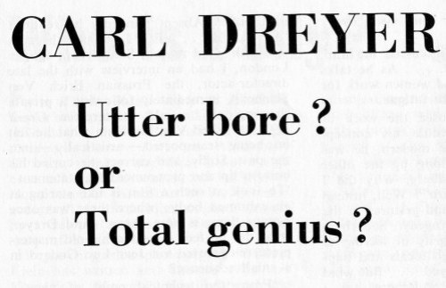 carl dreyer