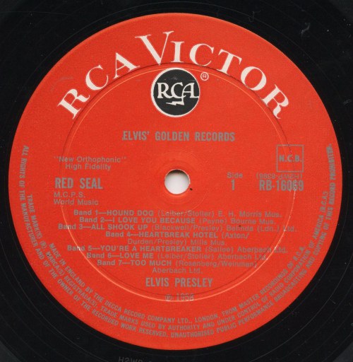 UK Golden Records side 1