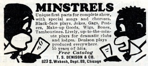 minstrel supplies