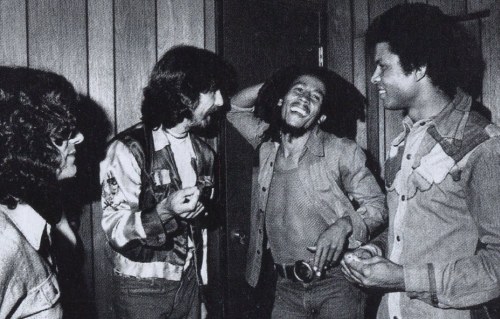 Bob Marley, George Harrison