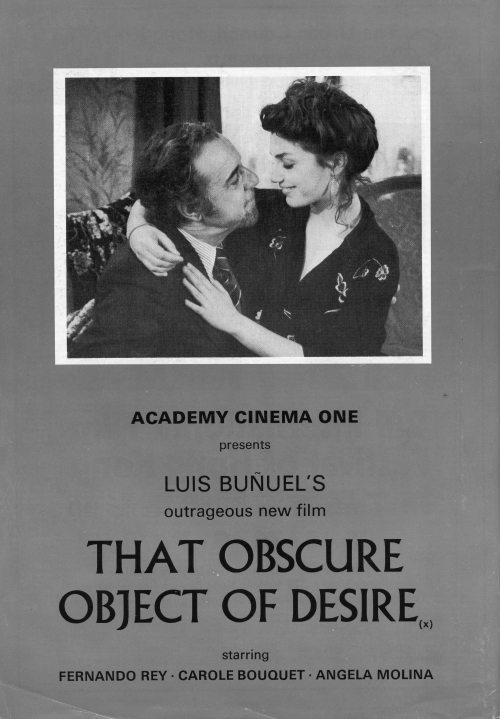 That Obscure Object of Desire