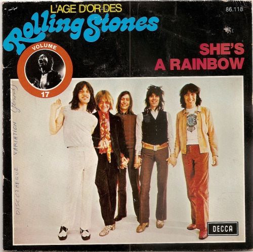 She's a Rainbow France reissue