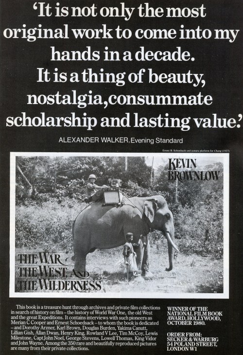 The War, The West and The Wilderness